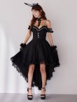 画像25: 【SALE!!】【即日発送！】【ハロウィン】 バニーショートインロングワンピース 【コスプレ5点セット】【XS-XLサイズ/2カラー】[HC03] (25)