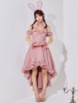 画像20: 【SALE!!】【即日発送！】【ハロウィン】 バニーショートインロングワンピース 【コスプレ5点セット】【XS-XLサイズ/2カラー】[HC03] (20)