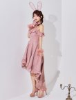画像14: 【SALE!!】【即日発送！】【ハロウィン】 バニーショートインロングワンピース 【コスプレ5点セット】【XS-XLサイズ/2カラー】[HC03] (14)