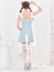 画像13: 【即日発送！】【ハロウィン】猫リボンツイードワンピース 【コスプレ5点セット】 【XS-XLサイズ/2カラー】[YMT] (13)