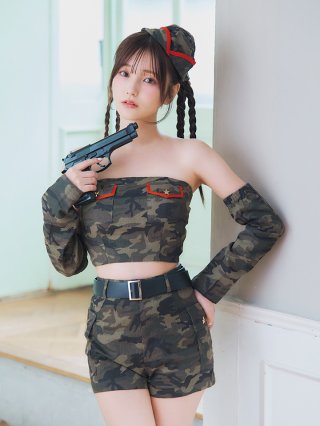 sugar nine コスプレ SWATガールセットアップ 「コスプレ8点