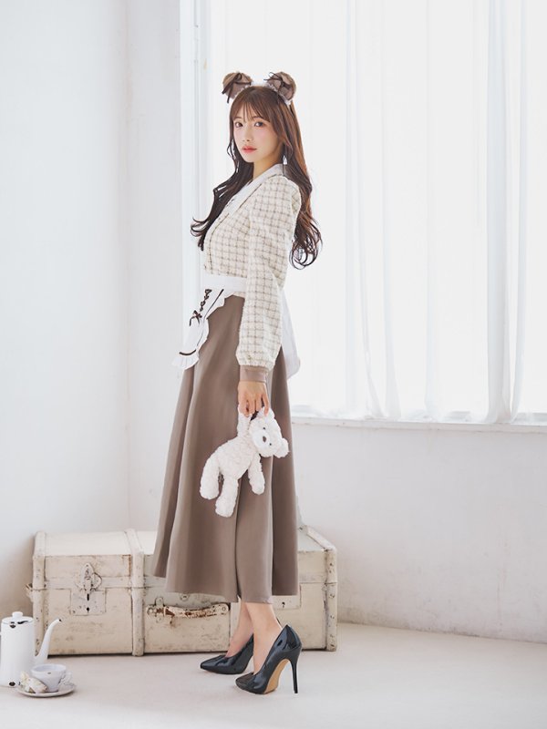 画像16: 【SALE!!】【即日発送！】【ハロウィン】ベアメイドワンピース 【コスプレ4点セット】 【S-XLサイズ/1カラー】[OF01] (16)