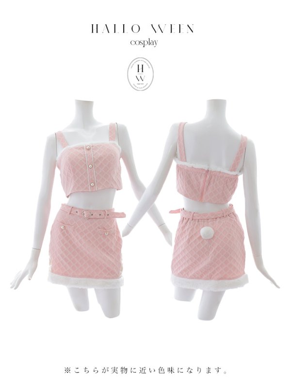 画像13: 【SALE!!】【即日発送！】【ハロウィン】ホワイトパピーセットアップ 【コスプレ6点セット】[OF01] (13)