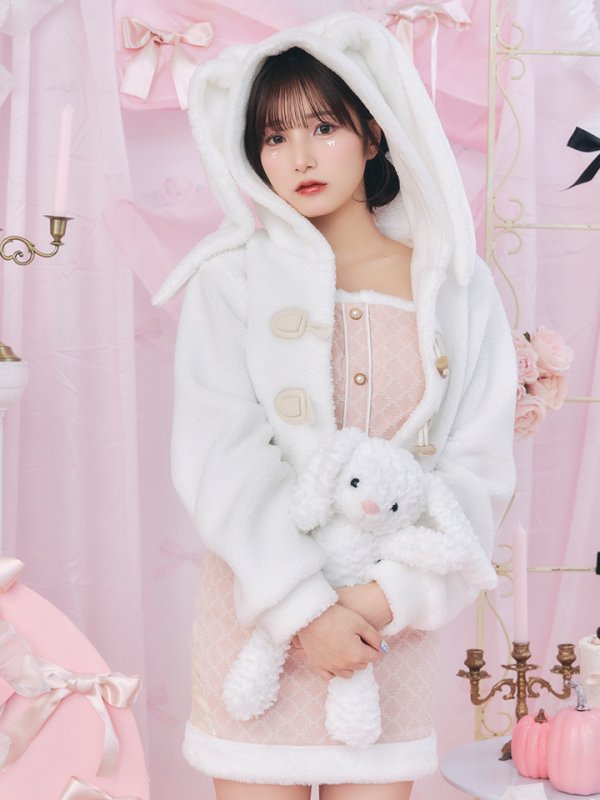 画像3: 【SALE!!】【即日発送！】【ハロウィン】ホワイトパピーセットアップ 【コスプレ6点セット】[OF01] (3)