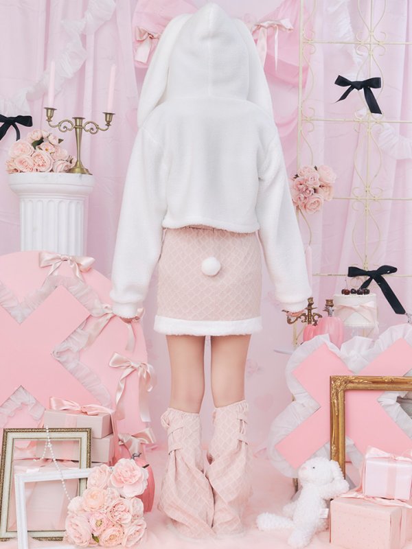 画像4: 【SALE!!】【即日発送！】【ハロウィン】ホワイトパピーセットアップ 【コスプレ6点セット】[OF01] (4)