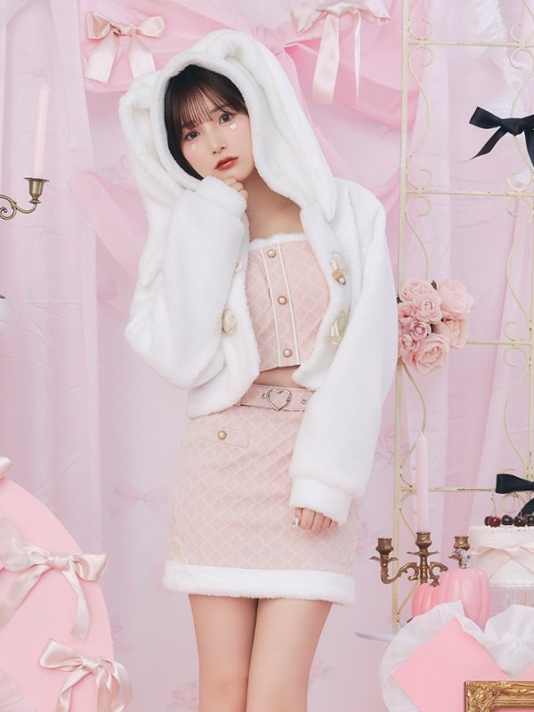 画像6: 【SALE!!】【即日発送！】【ハロウィン】ホワイトパピーセットアップ 【コスプレ6点セット】[OF01] (6)