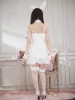 画像10: 【即日発送！】【ハロウィン】 総レースバニーミニマーメイドワンピ【コスプレ6点セット】【XS-Lサイズ/3カラー】[YMT] (10)