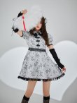 画像23: 【ハロウィン】アームウォーマー付きフレアスカートチャイナ 【コスプレ5点セット】 【S-XLサイズ/4カラー】[OF04] (23)