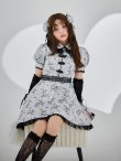 画像25: 【ハロウィン】アームウォーマー付きフレアスカートチャイナ 【コスプレ5点セット】 【S-XLサイズ/4カラー】[OF04] (25)