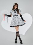 画像15: 【ハロウィン】アームウォーマー付きフレアスカートチャイナ 【コスプレ5点セット】 【S-XLサイズ/4カラー】[OF04] (15)