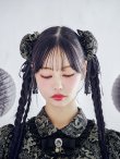 画像16: 【即日発送！】【ハロウィン】アームウォーマー付きフレアスカートチャイナ 【コスプレ5点セット】 【S-XLサイズ/２カラー】(SE01YN)[YMT] (16)