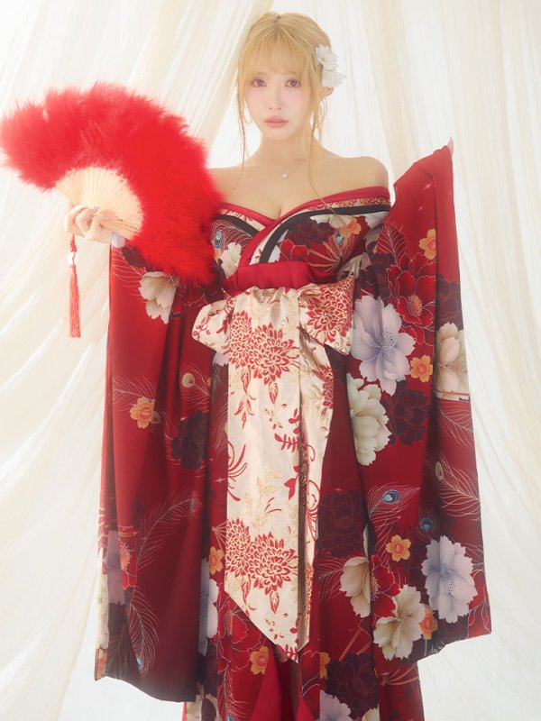即日発送！】【ハロウィン】花魁ショートインロングワンピース