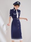 画像3: 【SALE!!】【即日発送！】【ハロウィン】ポリスタイトロング 【コスプレ5点セット】 【S-Lサイズ/1カラー】[OF01-B] (3)