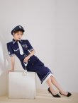 画像6: 【SALE!!】【即日発送！】【ハロウィン】ポリスタイトロング 【コスプレ5点セット】 【S-Lサイズ/1カラー】[OF01-B] (6)