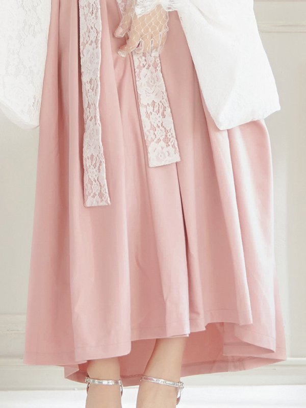 画像14: 【即日発送！】【ハロウィン】猫巫女レース袴 【コスプレ5点セット】 【FREEサイズ/2カラー】[OF01-OMN] (14)