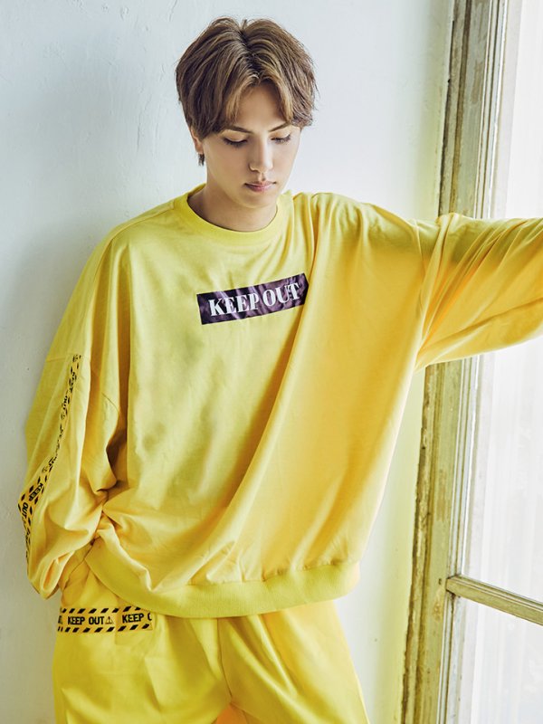 画像5: 【SALE!!】【ハロウィン】 KEEPOUTトレーナーセット 【コスプレ2点セット】【XXLサイズ/1カラー】(HC206-SV)[OF01] (5)