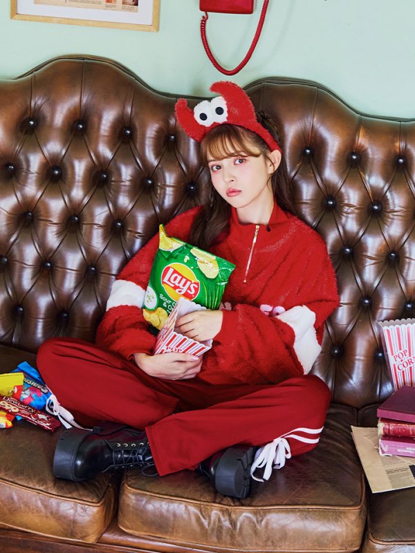 画像5: 【SALE!!】【即日発送！】【ハロウィン】モンスターハーフジップセット 【コスプレ3点セット】 【S-XLサイズ/1カラー】[OF01] (5)