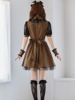 画像17: 【予約 / 9月上旬発送予定】【送料無料！】【ハロウィン】コウモリクラシカルメイド【コスプレ6点セット】【S-XLサイズ/2カラー】[YMT] (17)