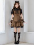 画像4: 【予約 / 9月上旬発送予定】【送料無料！】【ハロウィン】コウモリクラシカルメイド【コスプレ6点セット】【S-XLサイズ/2カラー】[YMT] (4)