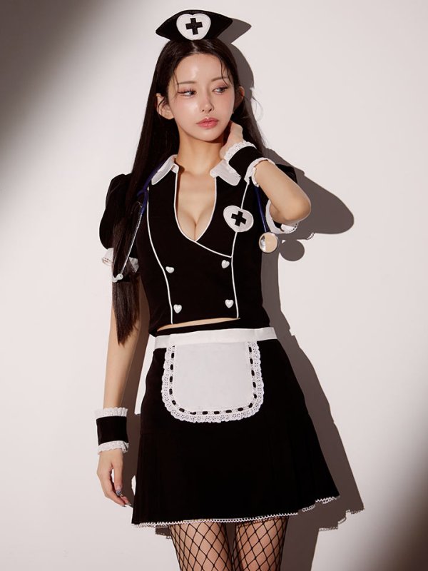 モデル：まおちゃる　身長：158cm　着用サイズ：Sサイズ