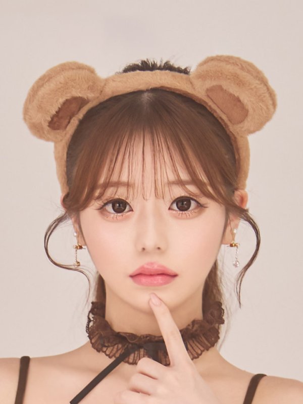 画像15: 【即日発送】【ハロウィン】オフショルプリーツ くまセットアップコスプレ【コスプレ5点セット】【XS-Lサイズ/1カラー】[HC03] (15)