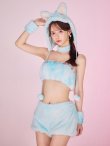 画像27: 【即日発送】【ハロウィン】パステルもこもこバニー【コスプレ7点セット】【フリーサイズ/6カラー】[OF03] (27)