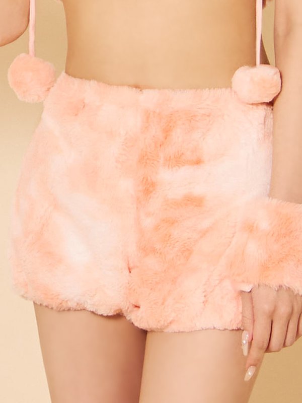 画像35: 【即日発送】【ハロウィン】パステルもこもこバニー【コスプレ7点セット】【フリーサイズ/6カラー】[HC03] (35)