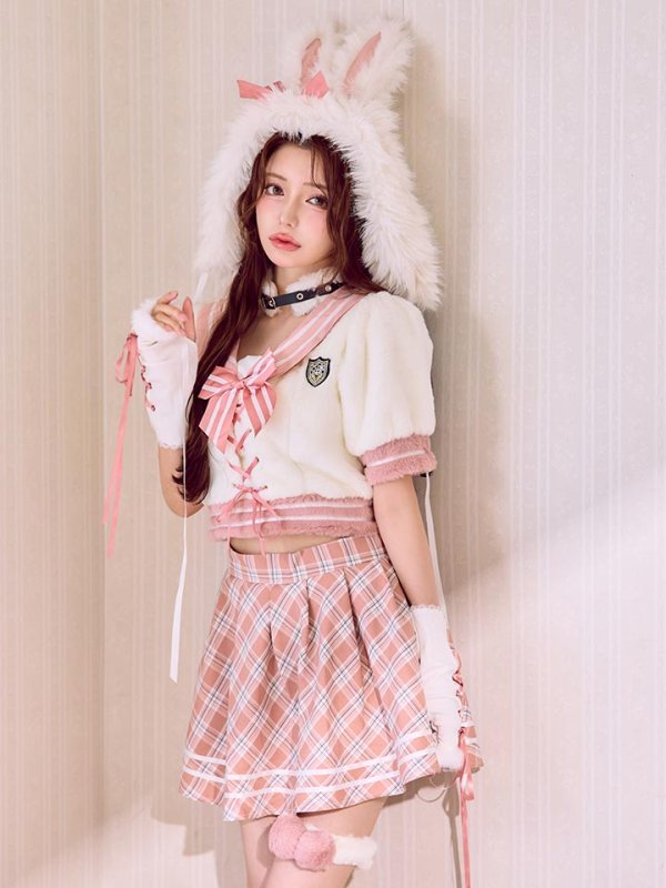 画像9: 【即日発送】ドーリーバニーアイドルセーラー【マリームーン】【ハロウィンコスプレ7点セット】【フリーサイズ/2カラー】[HC03] (9)