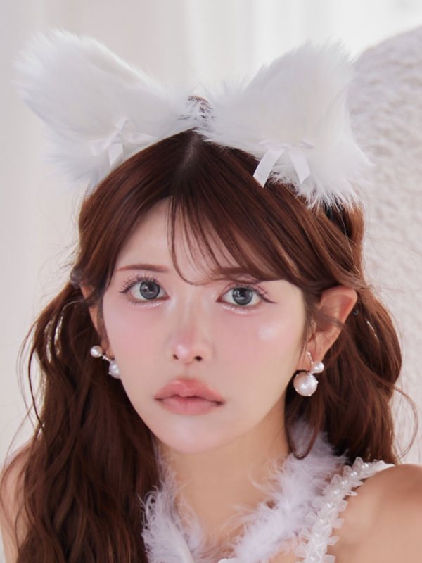 画像35: 【即日発送】【ハロウィン】デコレーションファーキャットドレス【Malymoon/マリームーン】 【コスプレ6点セット】【フリーサイズ/1カラー】[HC03] (35)