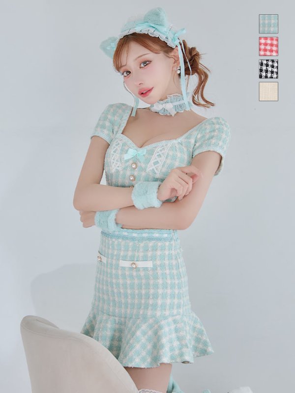 モデル：明日花キララ 　身長：162cm 　着用サイズ： Sサイズ