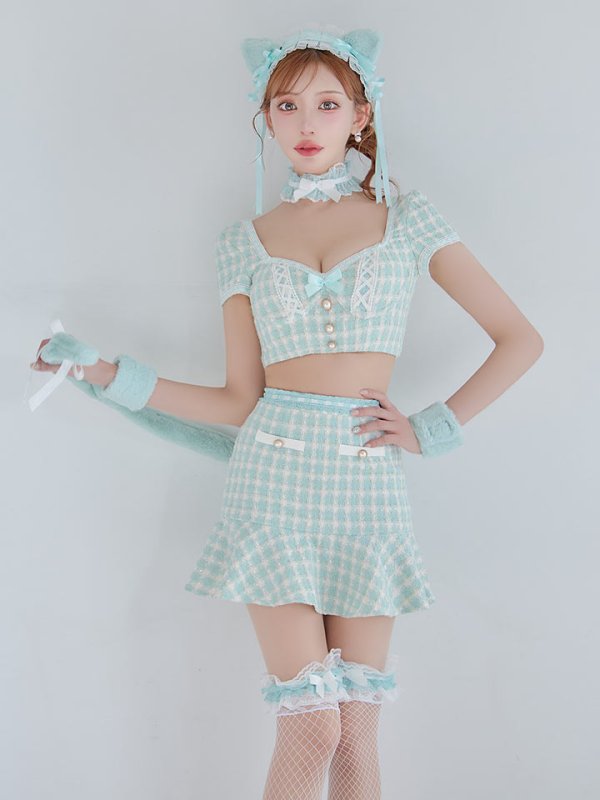 モデル：明日花キララ 　身長：162cm 　着用サイズ： Sサイズ