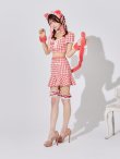画像9: 【SALE!!】【即日発送】【ハロウィン】ツイードキャットセットアップ 【コスプレ6点セット】 【XS-Mサイズ/4カラー】[HC03] (9)