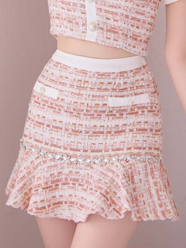 画像23: 【SALE!!】【即日発送】【ハロウィン】 ツイードセットアップバニー【コスプレ6点セット】【XS-Mサイズ/1カラー】[HC03] (23)