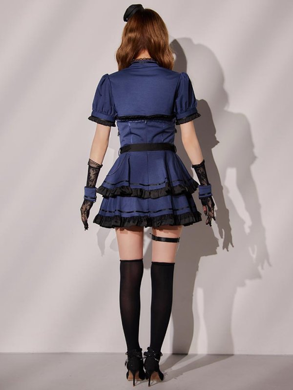 画像35: 【即日発送】ゴシックチャームポリス【コスプレ10点セット】【Malymoon/マリームーン】【フリーサイズ/2カラー】[HC03] (35)