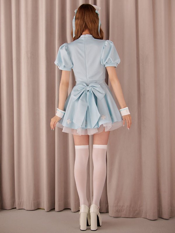 画像15: 【即日発送】【ハロウィン】ラブティントスカルナース【コスプレ5点セット】【Malymoon/マリームーン】【フリーサイズ/1カラー】[HC03] (15)