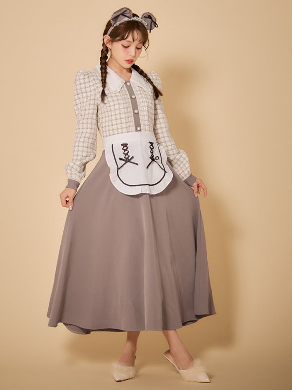 画像12: 【SALE!!】【即日発送！】【ハロウィン】ベアメイドワンピース 【コスプレ4点セット】 【S-XLサイズ/1カラー】[HC03] (12)