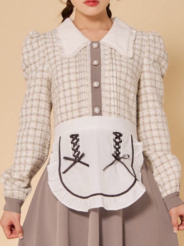 画像19: 【SALE!!】【即日発送！】【ハロウィン】ベアメイドワンピース 【コスプレ4点セット】 【S-XLサイズ/1カラー】[HC03] (19)