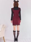 画像17: 【SALE!!】【即日発送！】【ハロウィン】マウスミニワンピ 【コスプレ3点セット】【S-XLサイズ/1カラー】[HC03] (17)