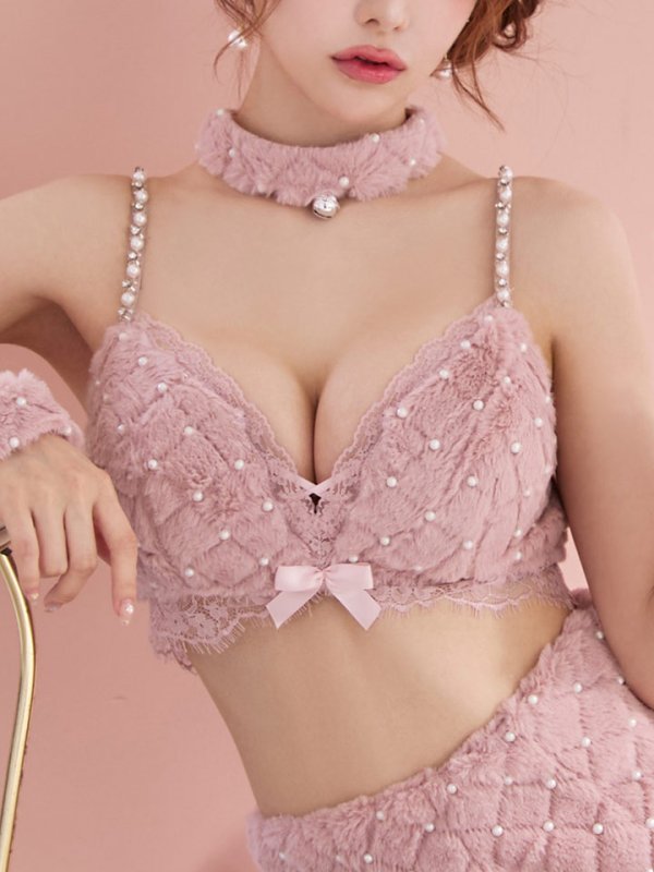 画像26: 【即日発送】【ハロウィン】ビジューファーキャットパンツセットアップ【コスプレ6点セット】【XS-Lサイズ/3カラー】[HC03] (26)