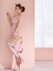 画像16: 【即日発送】【ハロウィン】ビジューファーキャットパンツセットアップ【コスプレ6点セット】【XS-Lサイズ/3カラー】[OF04] (16)