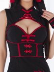 画像24: 【即日発送】【ハロウィン】 アメスリコルセットチャイナ 【コスプレ3点セット】【XS-XLサイズ/1カラー】/ シャーリングドラゴン刺繍タイトチャイナ 【コスプレ4点セット】 【XS-Lサイズ/1カラー】 (SE01YN)[OF01] (24)