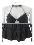 画像46: 【即日発送】【ハロウィン】バニーレースビスチェセットアップ【コスプレ6点セット】【XS-Mサイズ/2カラー】[HC03] (46)