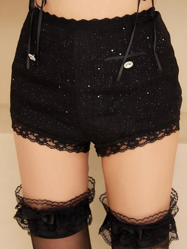 画像20: 【即日発送】【送料無料！】【ハロウィン】バニーシアーラメセットアップ【コスプレ5点セット】【XS-Mサイズ/2カラー】[HC03] (20)