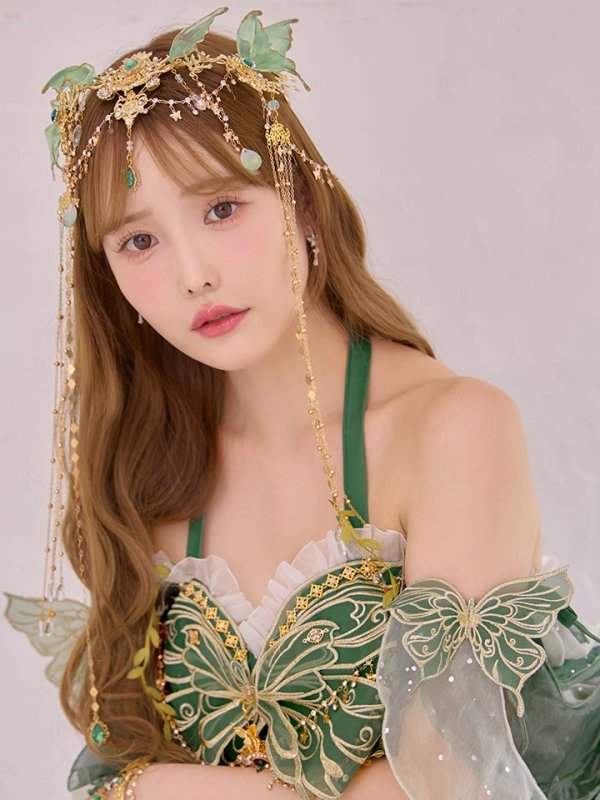 画像8: 【即日発送】【送料無料！】【ハロウィン】エキゾチックエルフ【コスプレ3点セット】【フリーサイズサイズ/2カラー】[HC03] (8)