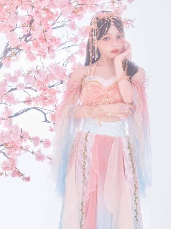 画像9: 【一部予約商品/8月下旬発送予定】【送料無料！】【ハロウィン】エキゾチックエルフ【コスプレ3点セット】【フリーサイズサイズ/4カラー】[HC03]吉木千沙都（ちぃぽぽ）着用 (9)