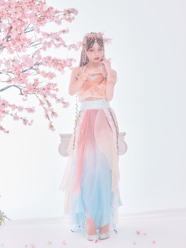 画像15: 【一部予約商品/8月下旬発送予定】【送料無料！】【ハロウィン】エキゾチックエルフ【コスプレ3点セット】【フリーサイズサイズ/4カラー】[HC03]吉木千沙都（ちぃぽぽ）着用 (15)