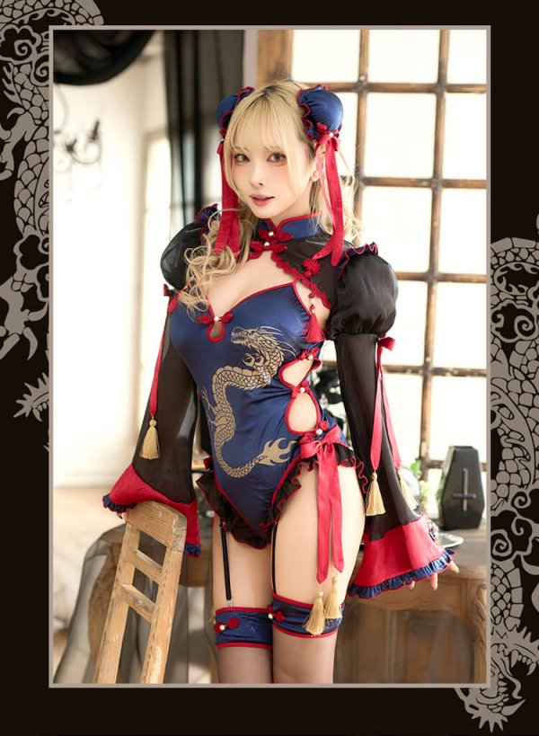 ネイビー　身長：161cm　着用サイズ：Fサイズ