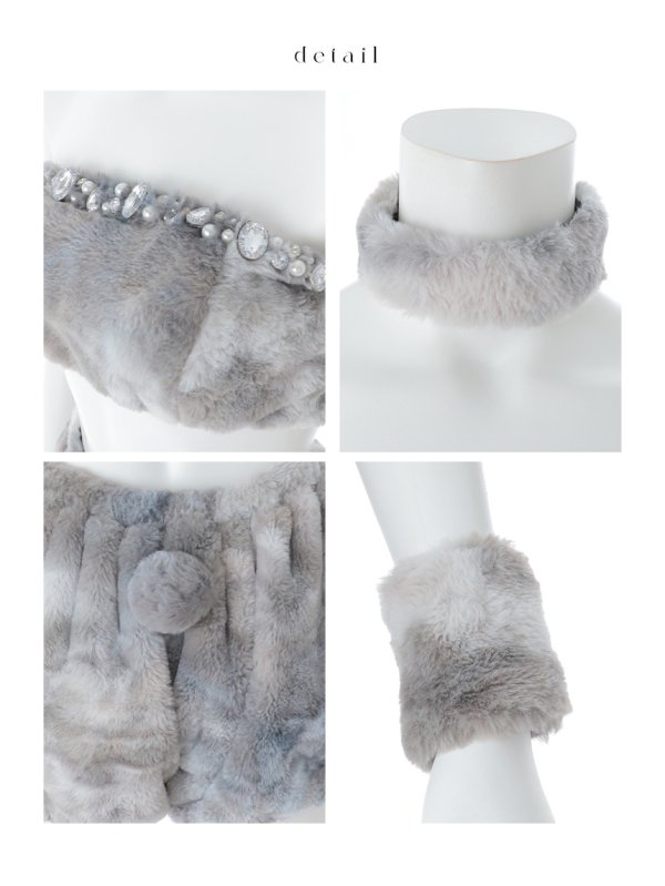 画像41: 【即日発送】【ハロウィン】パステルもこもこバニー【コスプレ7点セット】【フリーサイズ/6カラー】[OF03] (41)