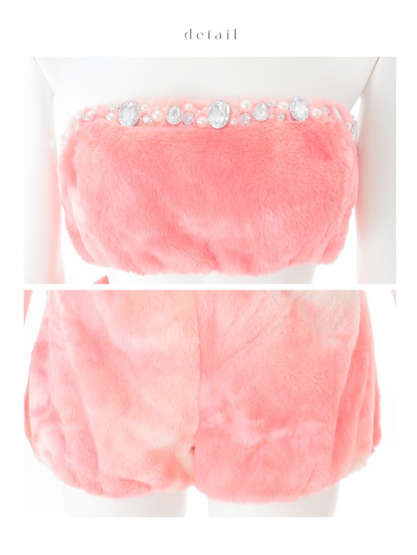 画像33: 【即日発送】【ハロウィン】パステルもこもこバニー【コスプレ7点セット】【フリーサイズ/6カラー】[OF03] (33)