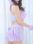 画像31: 【即日発送】【ハロウィン】パステルもこもこバニー【コスプレ7点セット】【フリーサイズ/6カラー】[OF03] (31)